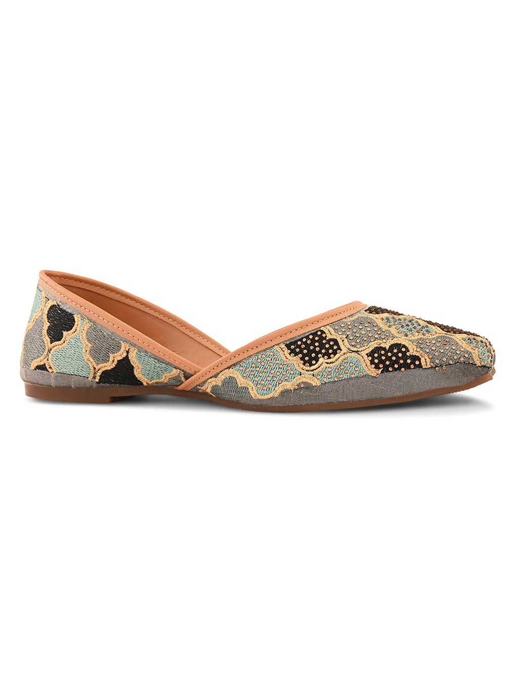 Traditional with Intricate Threadwork Juttis