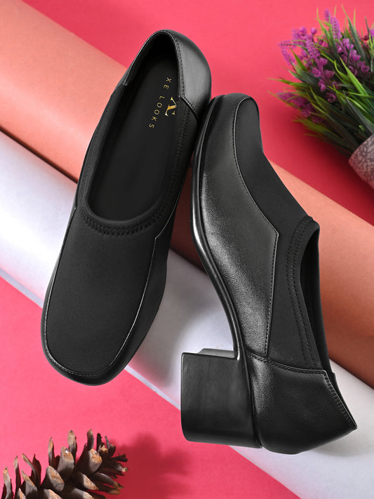 Soft & Supportive Office Wear Block Heel Shoes
