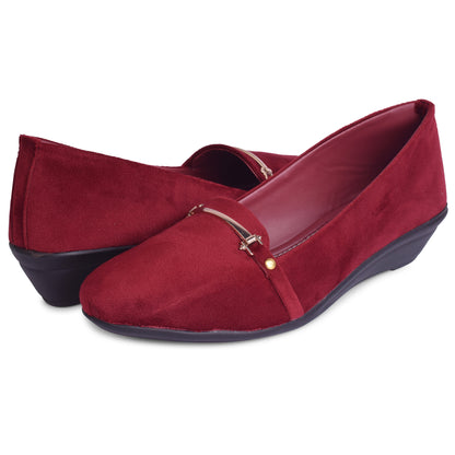 Classy & Elegant Stylish Premium Wedge Heel Ballerinas