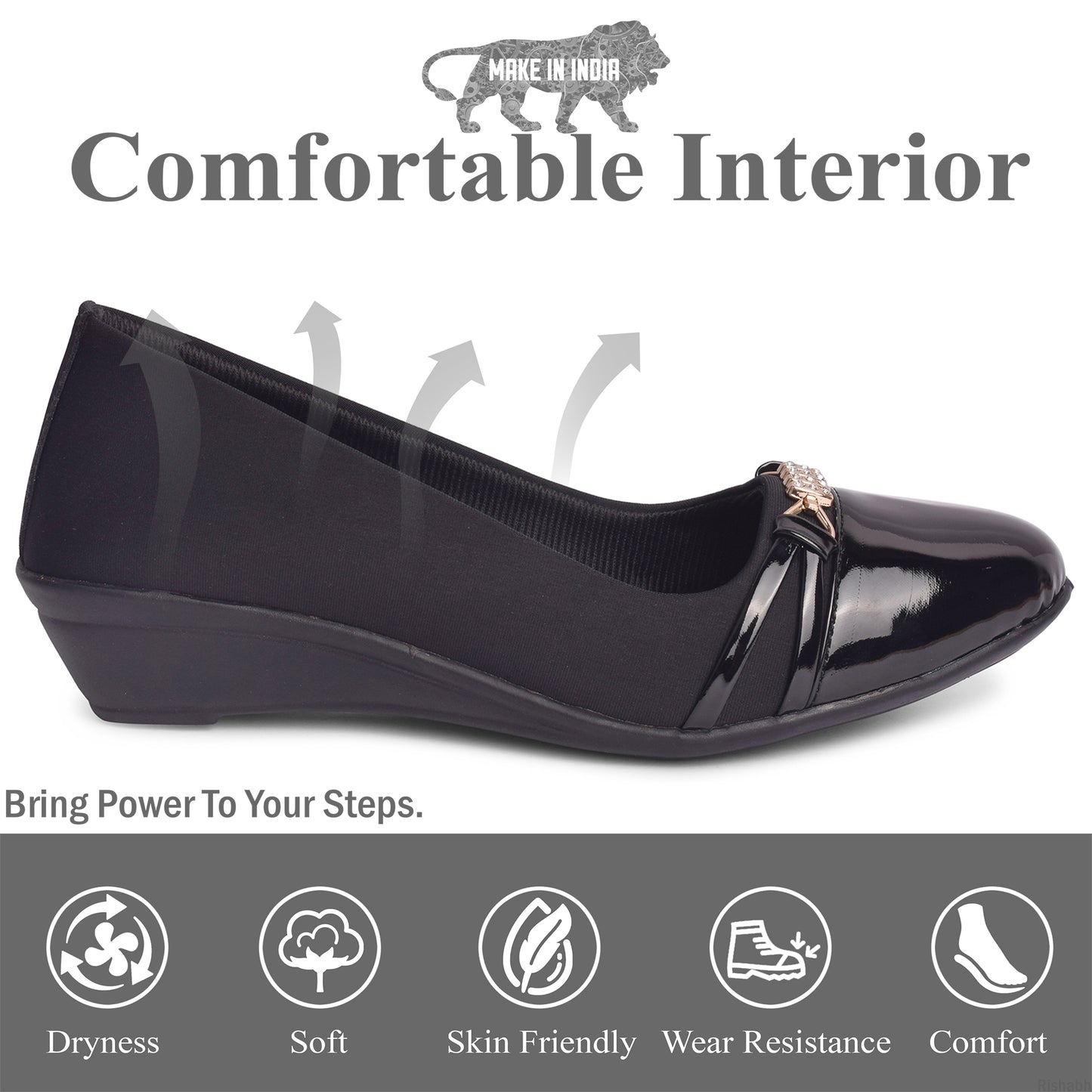 Classic & Graceful Ballerinas with Stylish Buckle