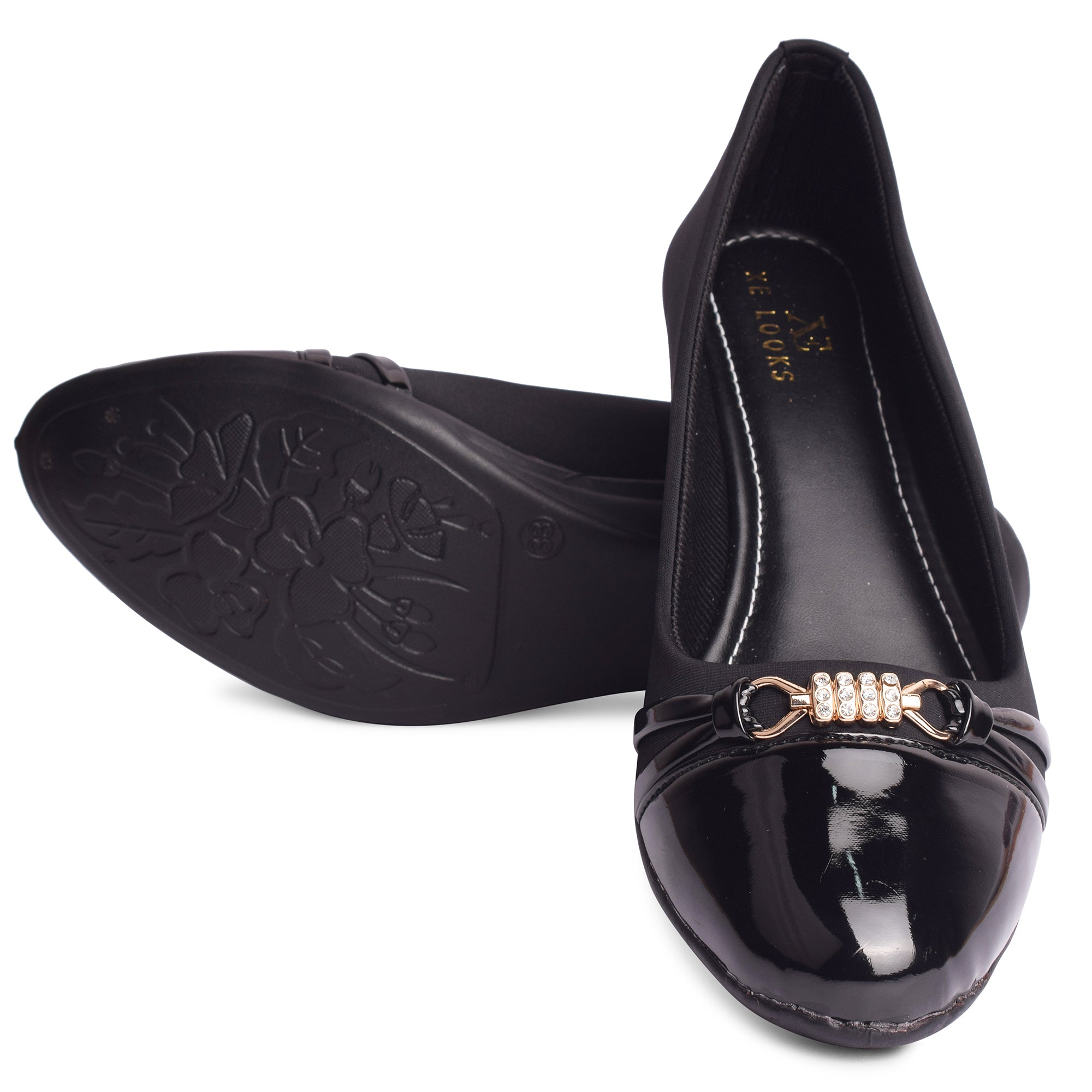 Classic & Graceful Ballerinas with Stylish Buckle
