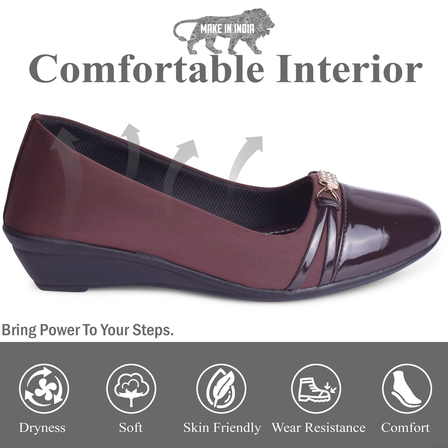 Classic & Graceful Ballerinas with Stylish Buckle