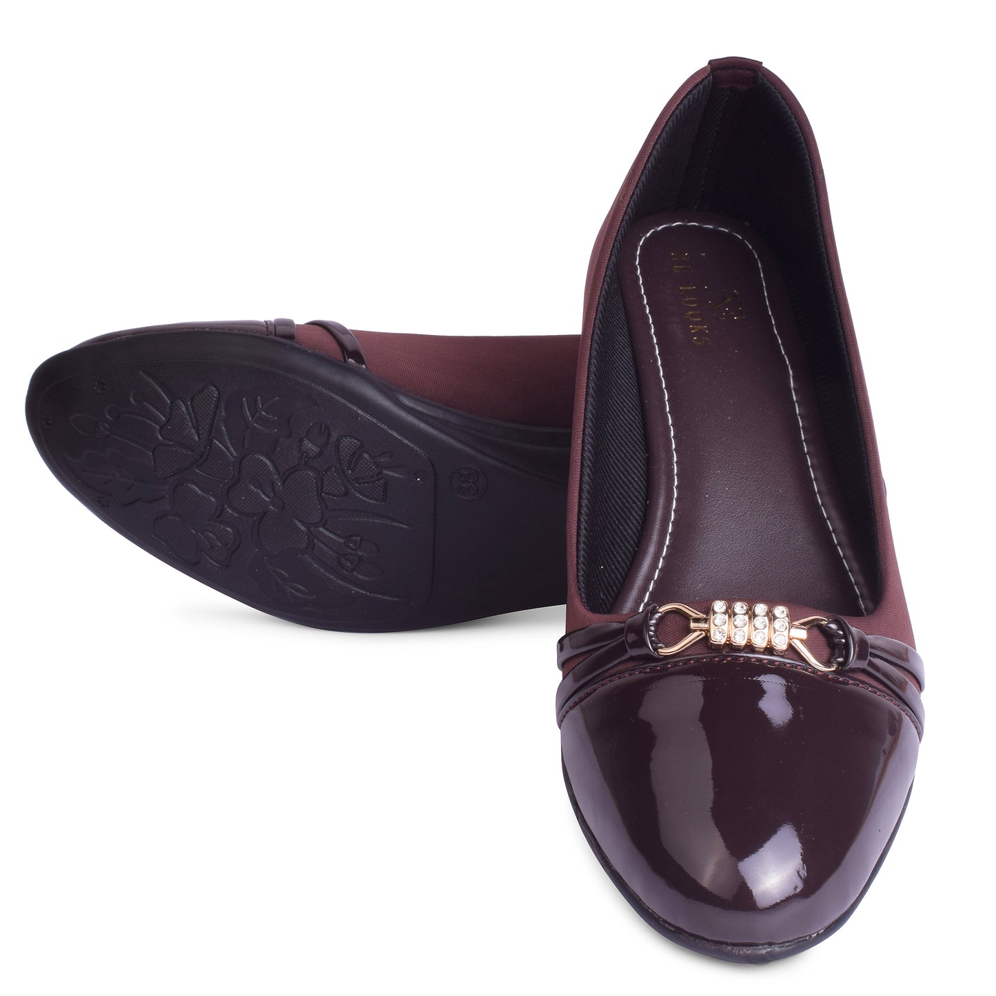 Classic & Graceful Ballerinas with Stylish Buckle