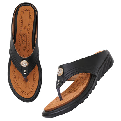 Elegant & Versatile Design Comfortable Flat Slippers