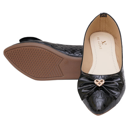 Exotic & Versatile Bow Design Comfortable Ballerinas