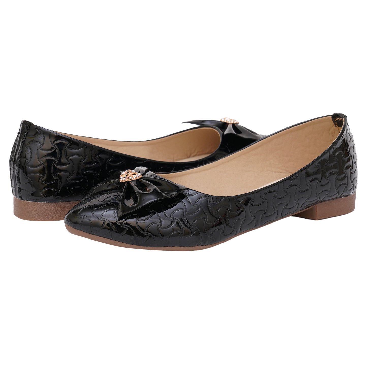 Exotic & Versatile Bow Design Comfortable Ballerinas