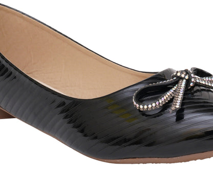 Alluring & Trendy Bow Design Comfortable Flat Ballerinas
