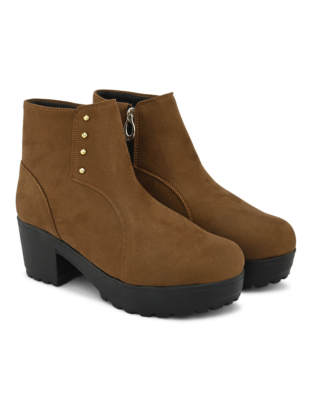 Comfortable & Fashionable Boots With Zip Closure