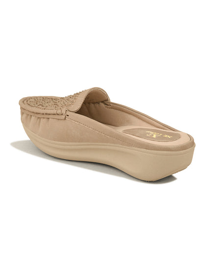 Flat Mule –Elegant Slip-On Mules with Cushioned