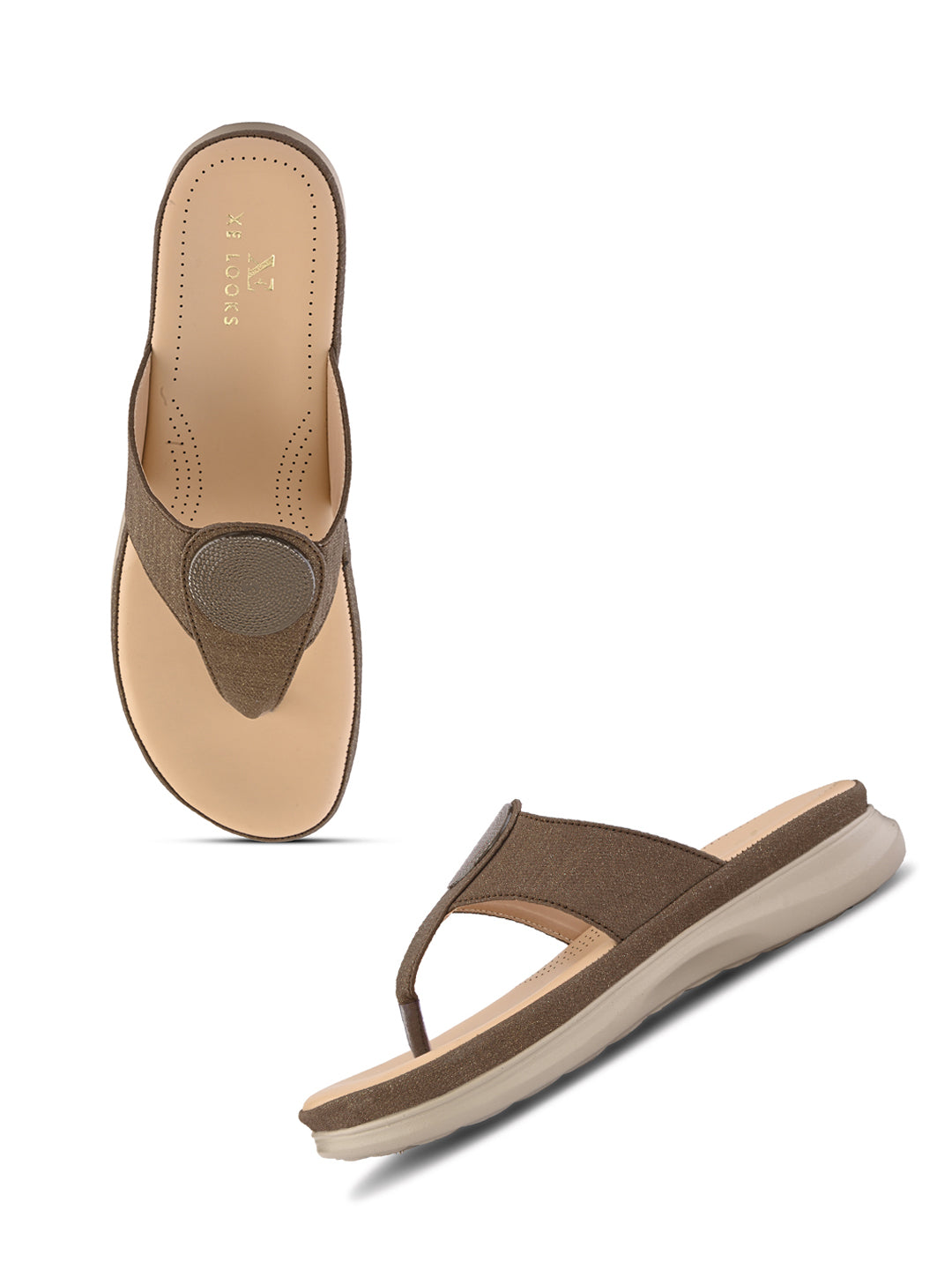 Embellishment Buckle Detail Doctor Slippers
