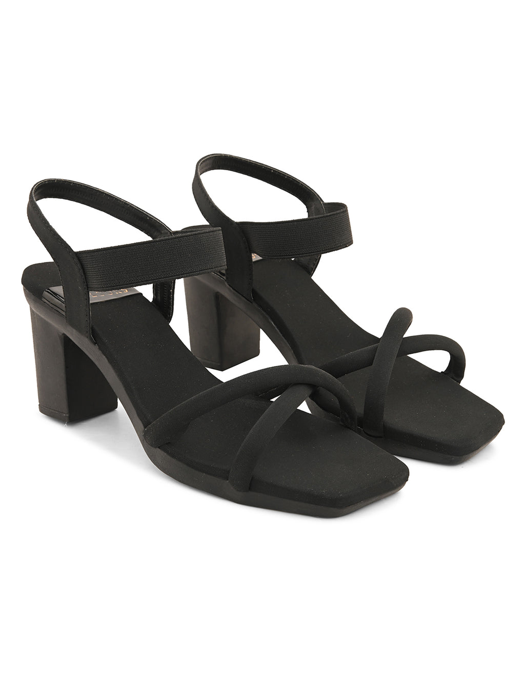 Bold & Attractive with Ankle strap Block High Heels Sandal