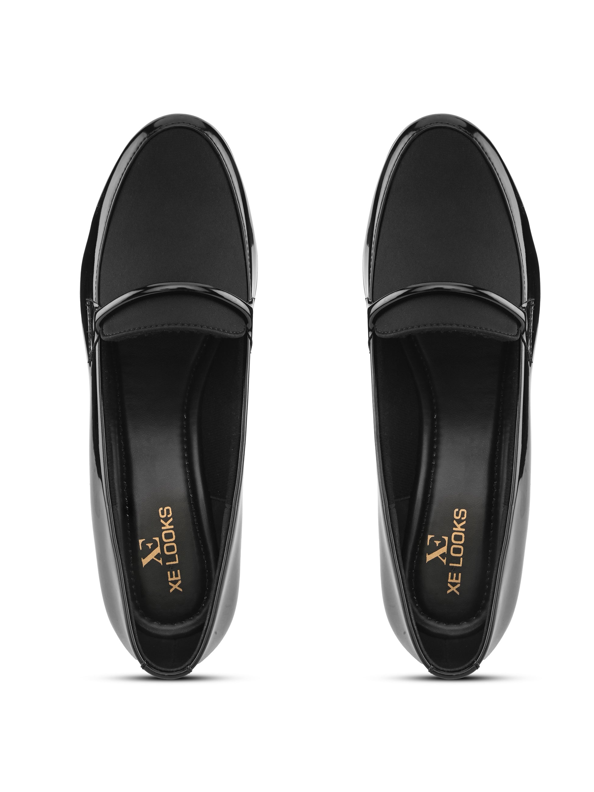ELEGANT POINTED TOE CUSHIONED BLOCK HEEL PUMPS
