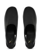 Elegant Slip-On Slingback Block Heel Shoes
