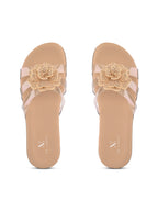 Crystal Rose Transparent Comfort Cushion Slides