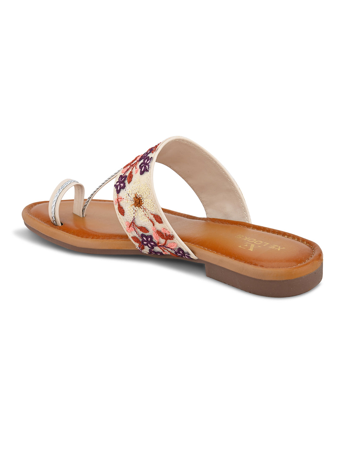 Women's Ethnic Slip-On Flat Slippers & Traditional Footwear  & Girls