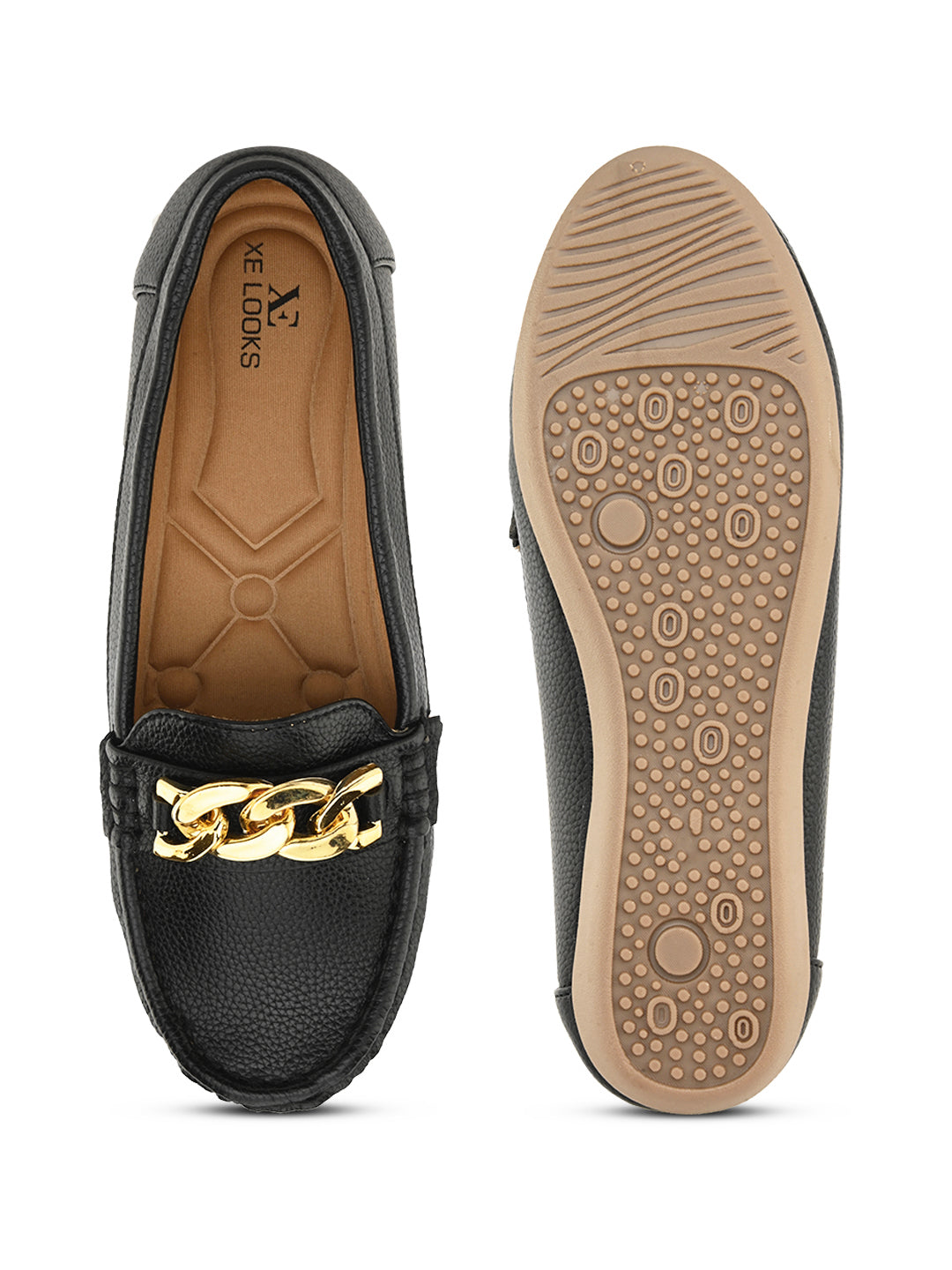 Comfortable ,Stylish & Fancy Chain Design Slip-On - Loafer