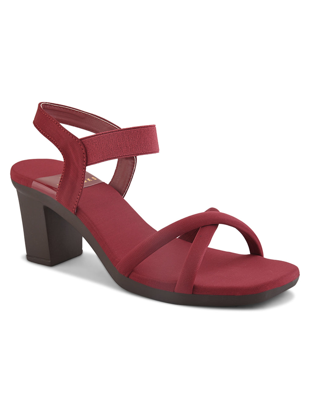 Bold & Attractive with Ankle strap Block High Heels Sandal