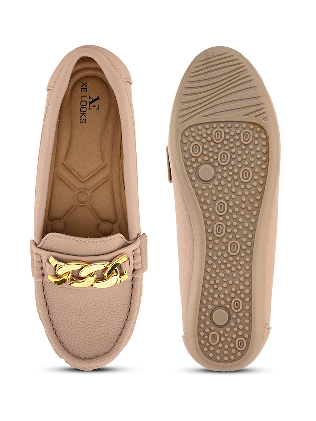 Comfortable ,Stylish & Fancy Chain Design Slip-On - Loafer