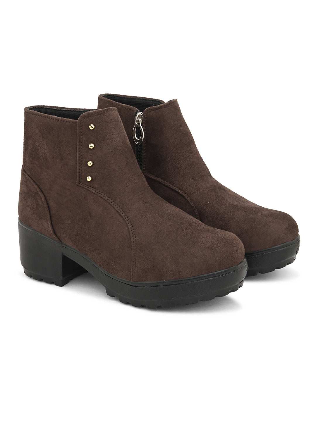 Comfortable & Fashionable Boots With Zip Closure