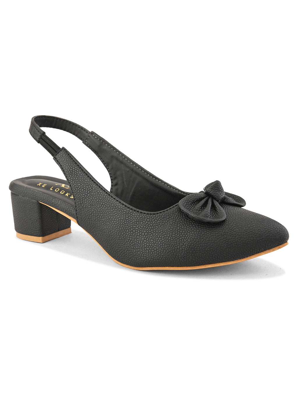 Slingback with Stylish Finish Heels