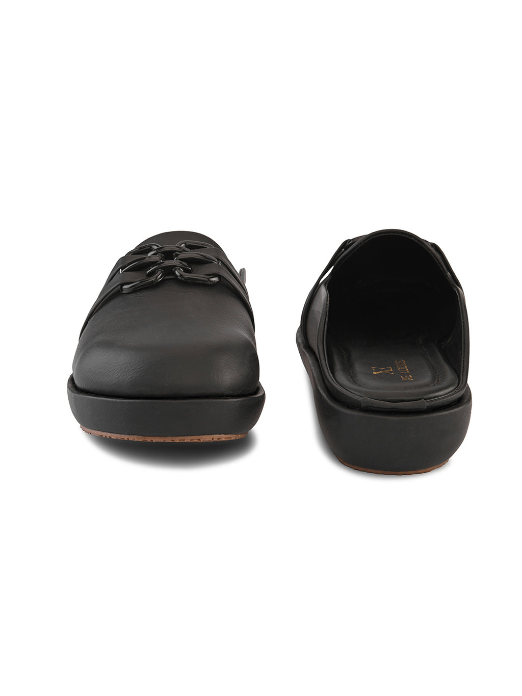 Slip-On Mules with Cushioned Footbed