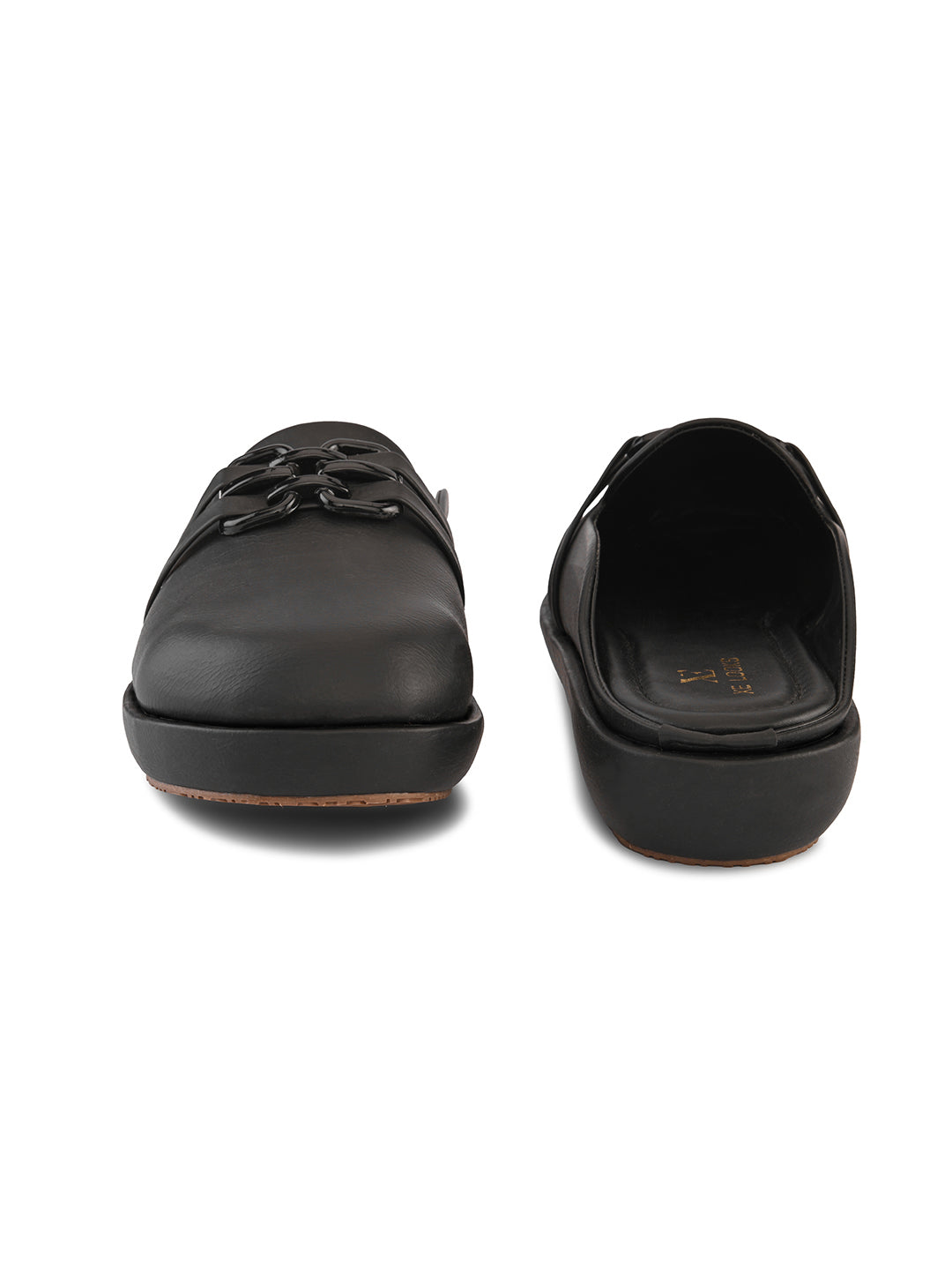 Slip-On Mules with Cushioned Footbed