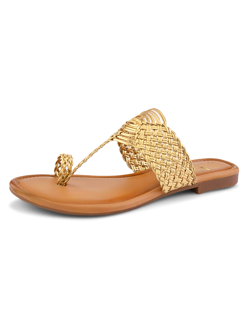 Elegant Woven Toe-Ring Flats for Everyday Comfort