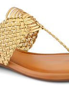 Elegant Woven Toe-Ring Flats for Everyday Comfort