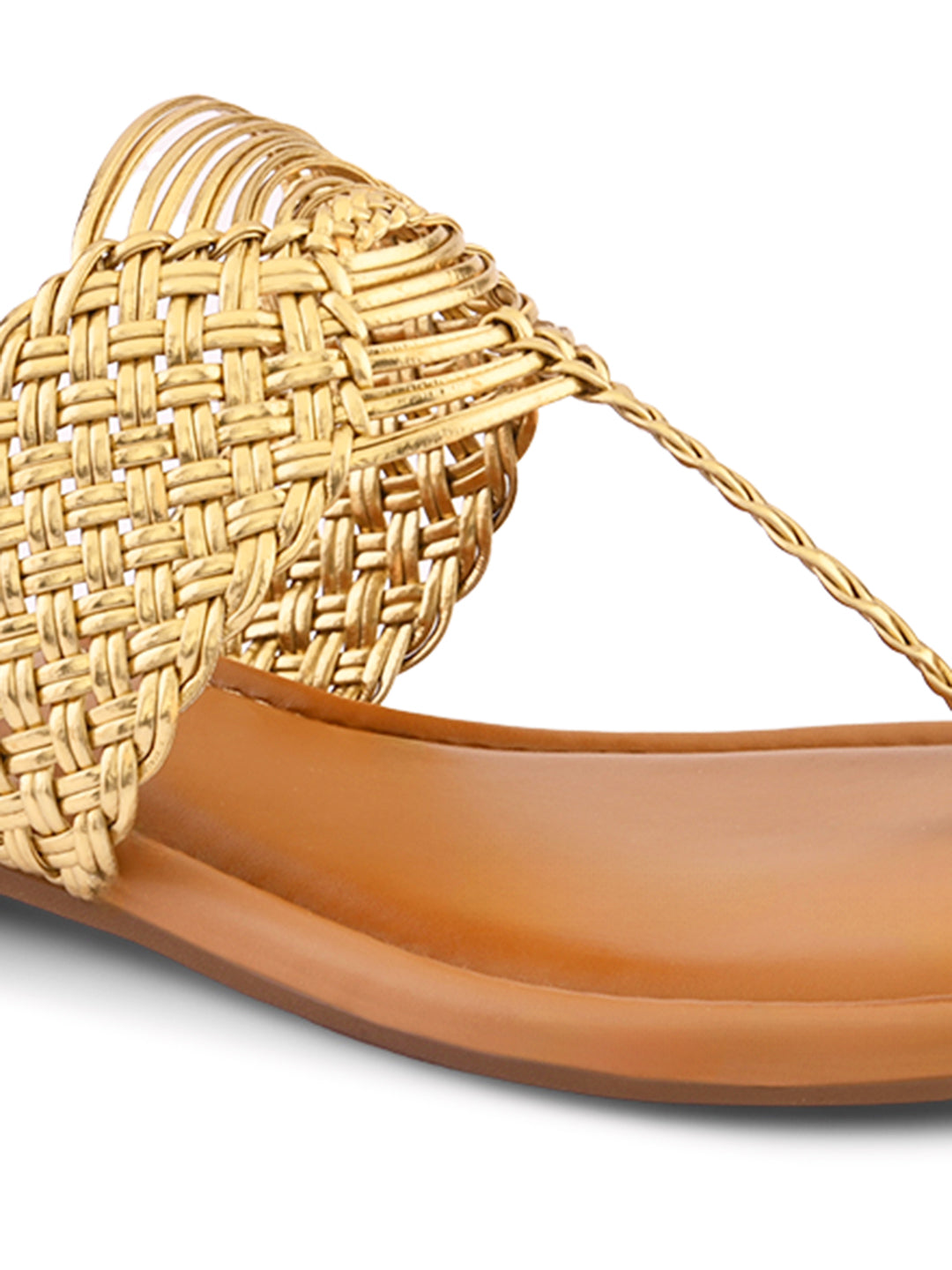 Elegant Woven Toe-Ring Flats for Everyday Comfort