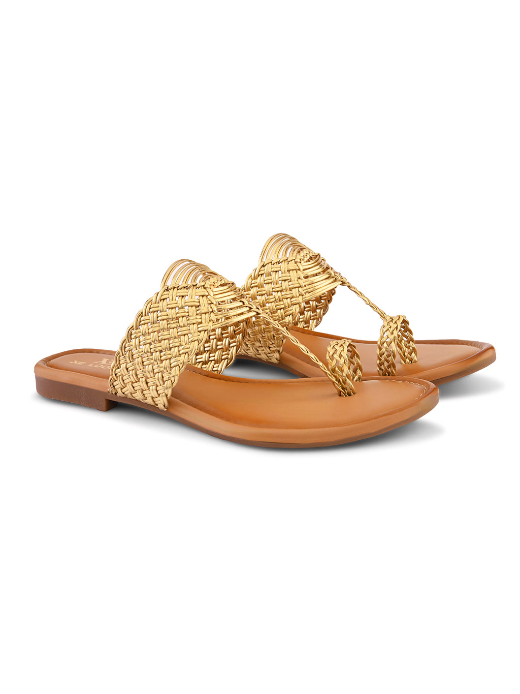 Elegant Woven Toe-Ring Flats for Everyday Comfort
