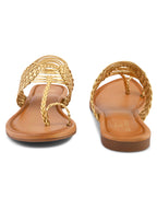 Elegant Woven Toe-Ring Flats for Everyday Comfort