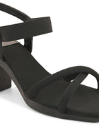 Bold & Attractive with Ankle strap Block High Heels Sandal
