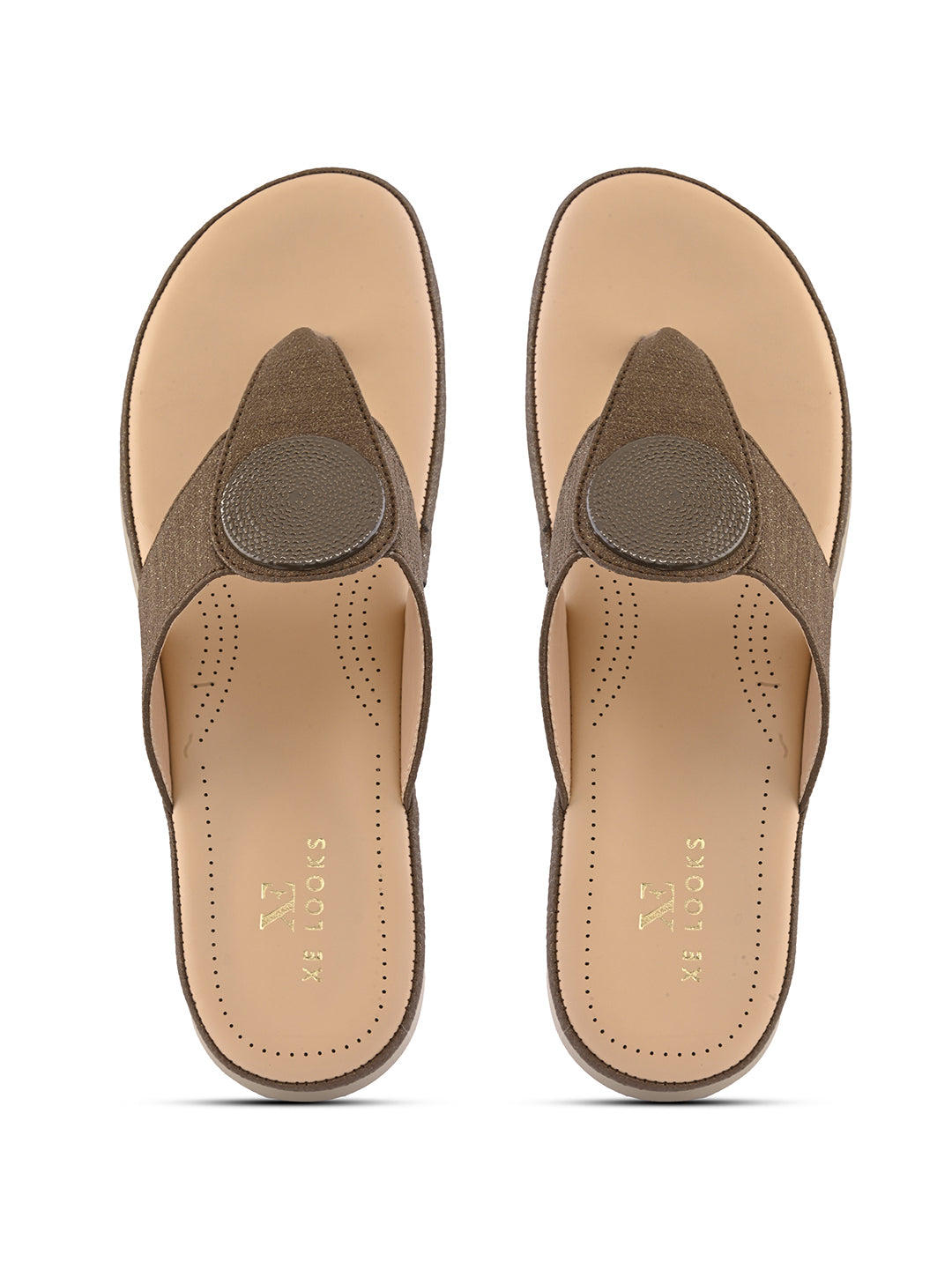 Embellishment Buckle Detail Doctor Slippers