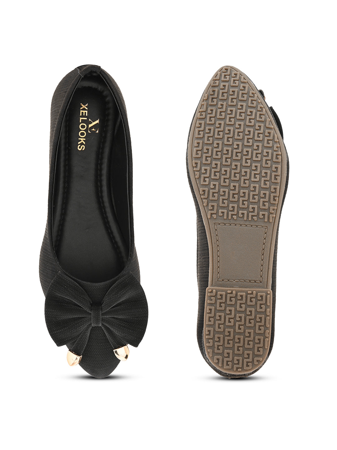 Tipped Bow with Elegant Design Flat Bellies