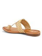 Elegant Woven Toe-Ring Flats for Everyday Comfort
