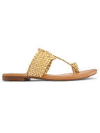 Elegant Woven Toe-Ring Flats for Everyday Comfort