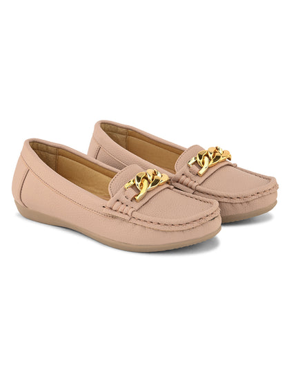 Comfortable ,Stylish & Fancy Chain Design Slip-On - Loafer