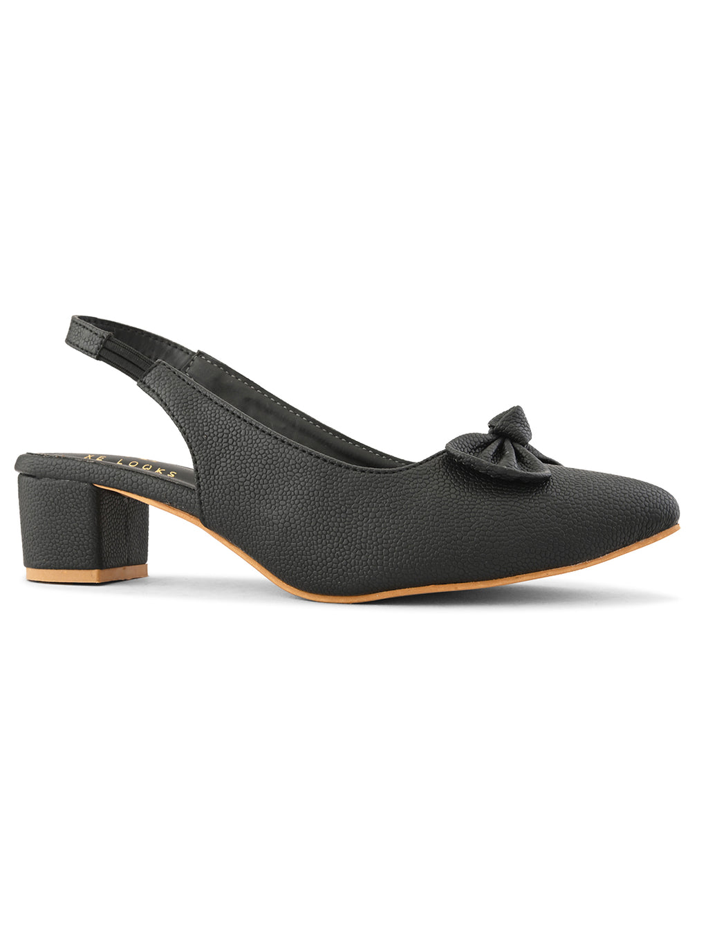 Slingback with Stylish Finish Heels