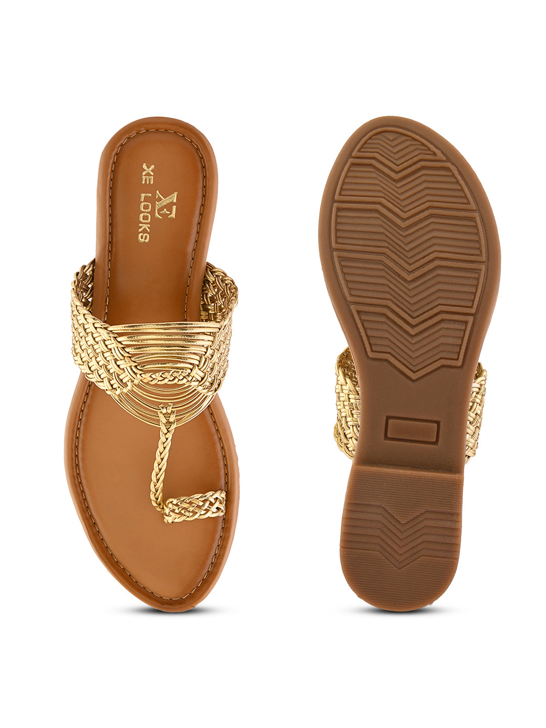 Elegant Woven Toe-Ring Flats for Everyday Comfort