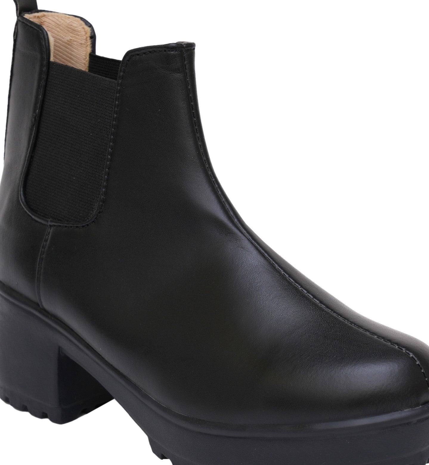 Chic & Exotic Comfortable 100% Vegan Leather Boots