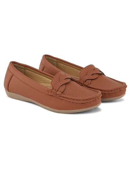 Soft & Comfortable Wave Design Slip-On -Loafer