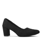 Elegant with a soft suede finish heels