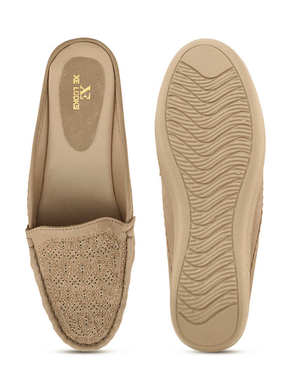 Flat Mule –Elegant Slip-On Mules with Cushioned