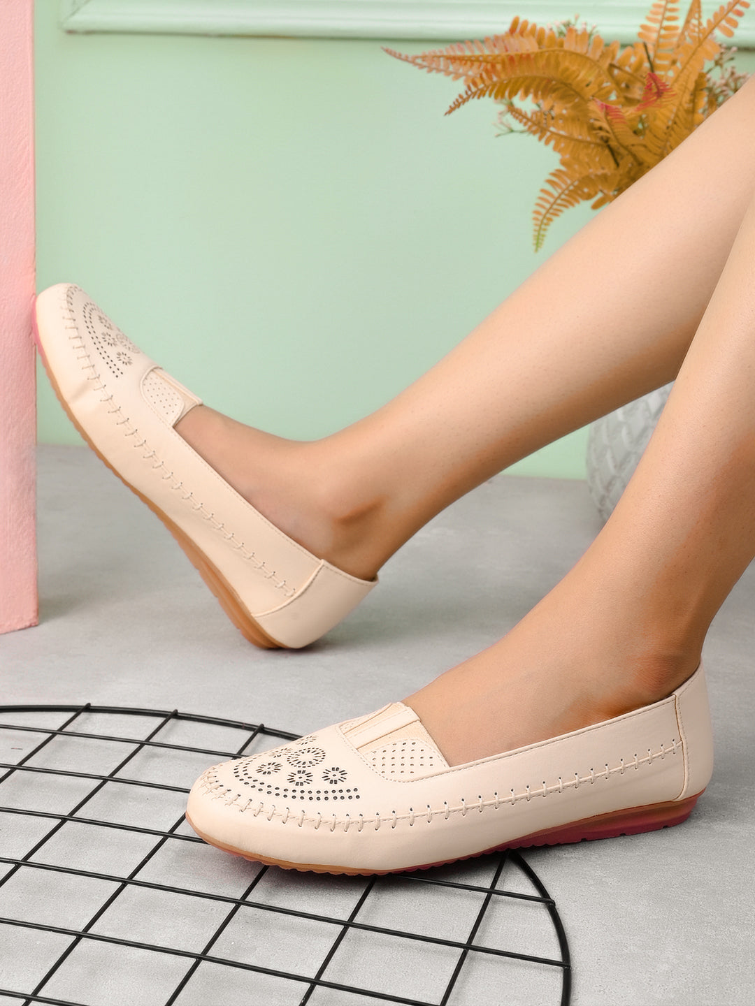 Ethnic Design Stylish & Trendy Comfortable Ballerinas