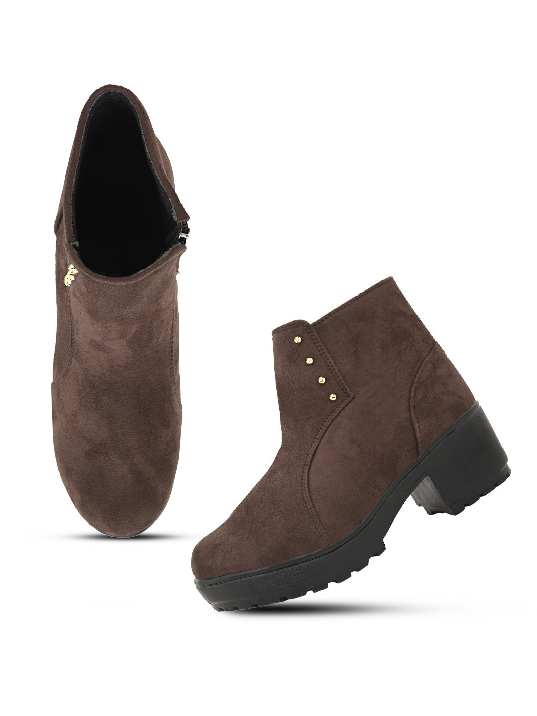 Comfortable & Fashionable Boots With Zip Closure