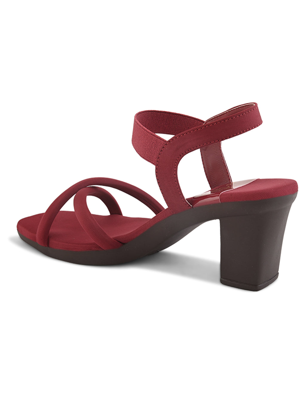 Bold & Attractive with Ankle strap Block High Heels Sandal