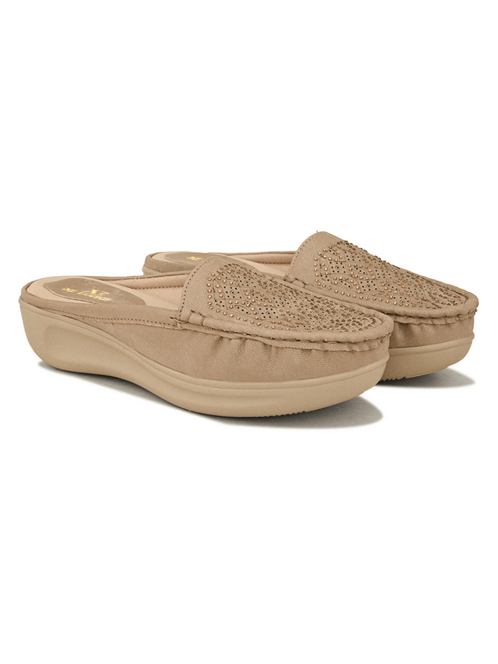 Elegant Slip-On with Cushioned Mules