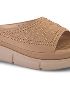 Comfort Embellished Slip-On Wedges