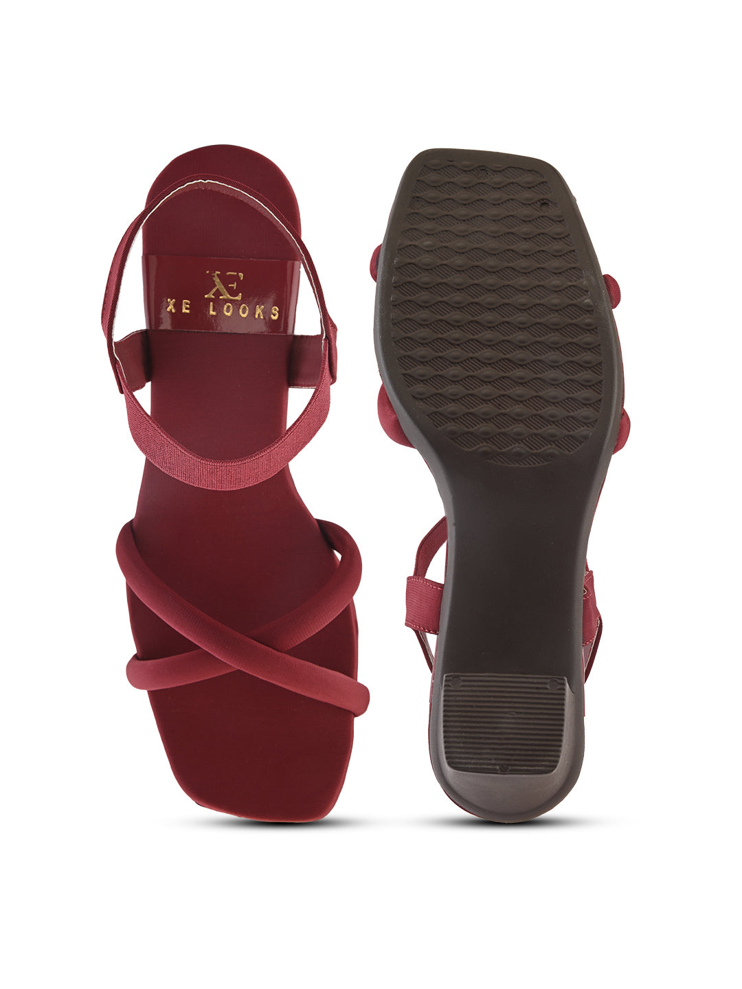 Bold & Attractive with Ankle strap Block High Heels Sandal