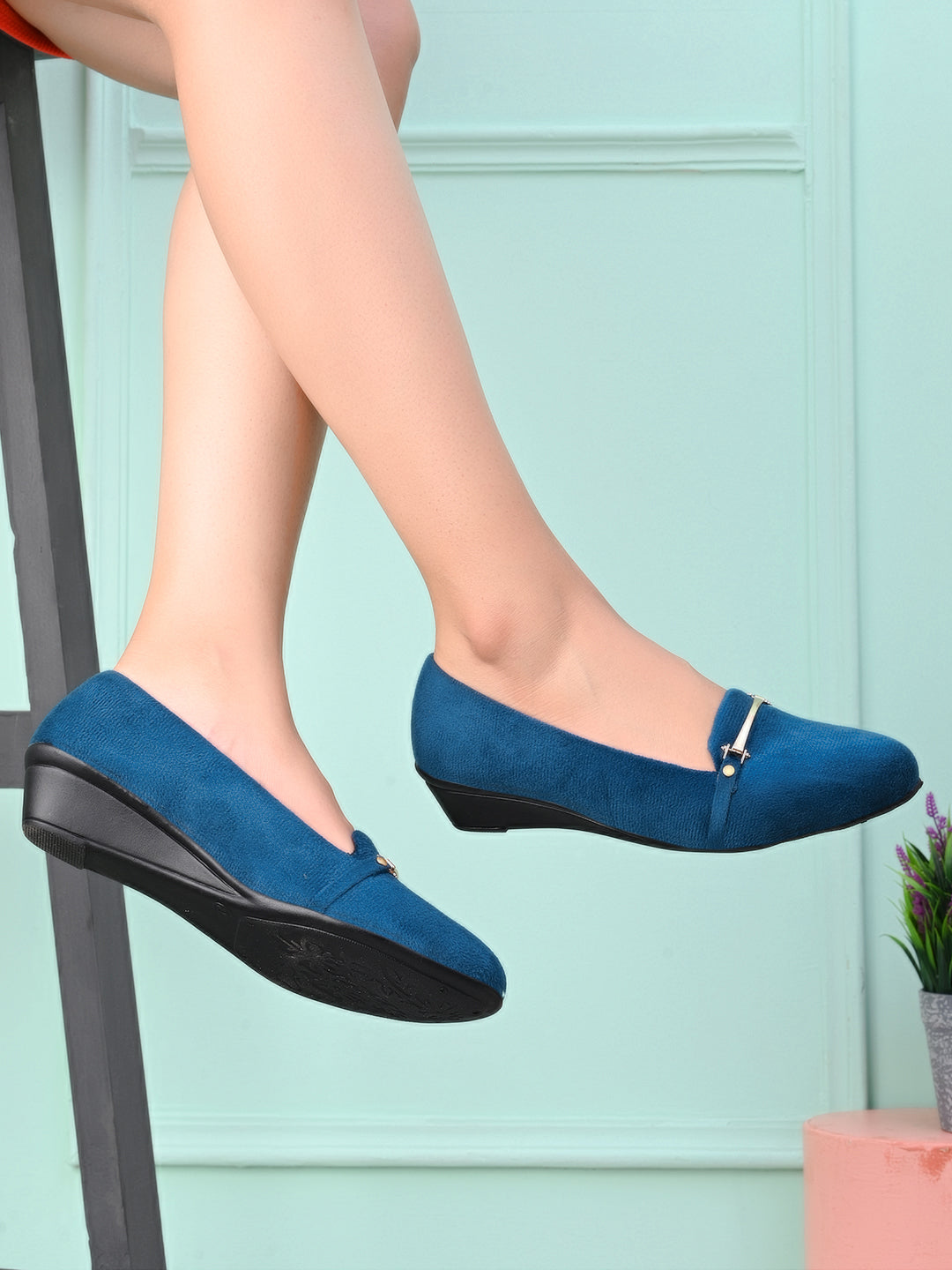 Classy & Elegant Stylish Premium Wedge Heel Ballerinas